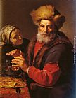 Hendrick Terbrugghen Paintings - An Allegory Of Winter by Hendrick Bloemaert